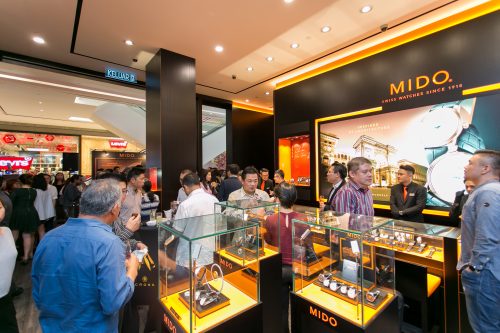 Pembukaan Butik MIDO Di Pavillion Elite KL